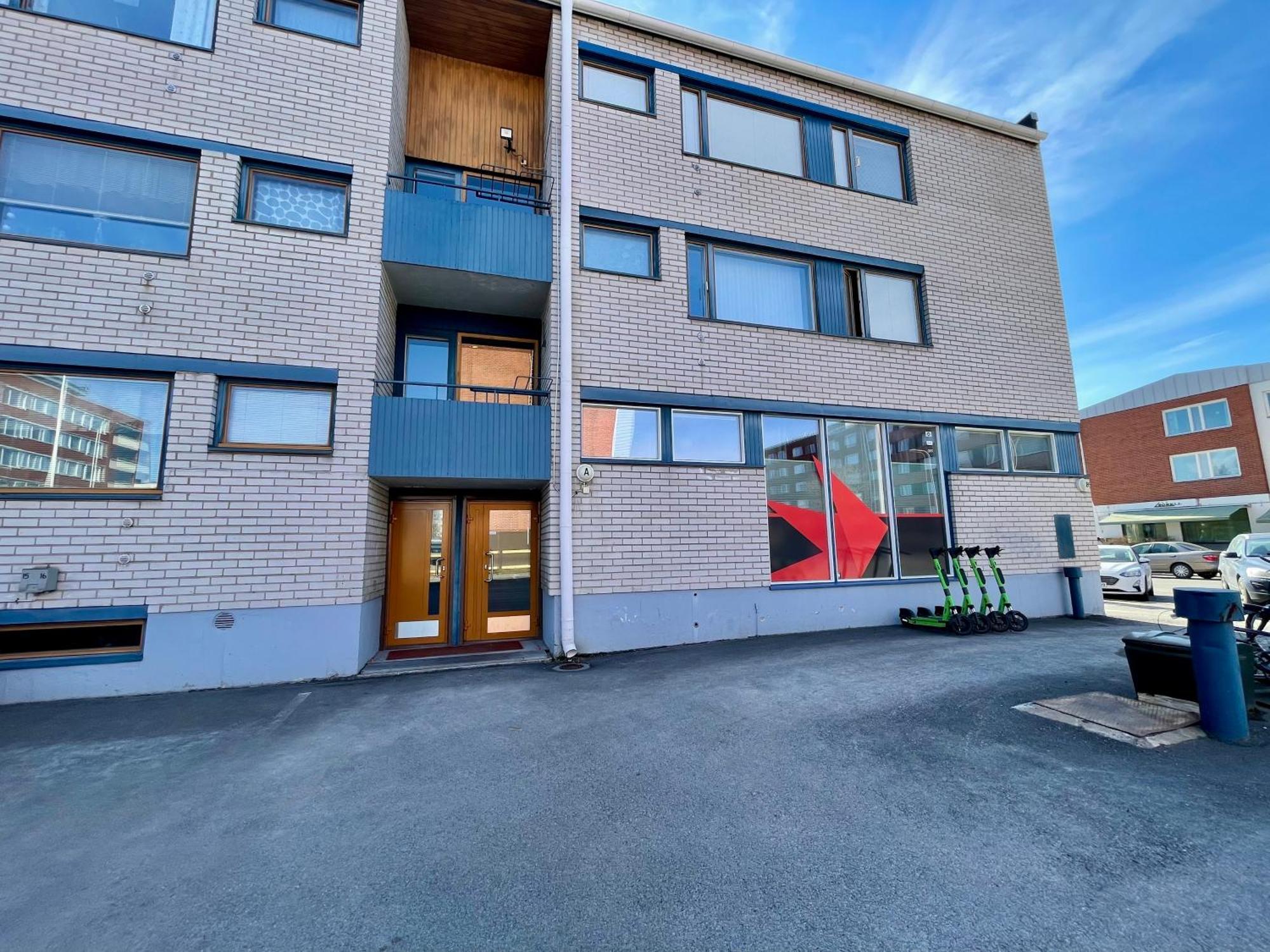 Kiva Majoitus 1-4Hloe, 500M Keskustaan, Parkkipaikka Apartamento Oulu Exterior foto